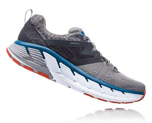 Hoka One One Gaviota 2 Womens Orthopedic Shoes Frost Gray/Seaport | AU-8973216